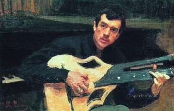  1915 Painting - portrait of the artist v s svarog 1915 Ilya Repin
